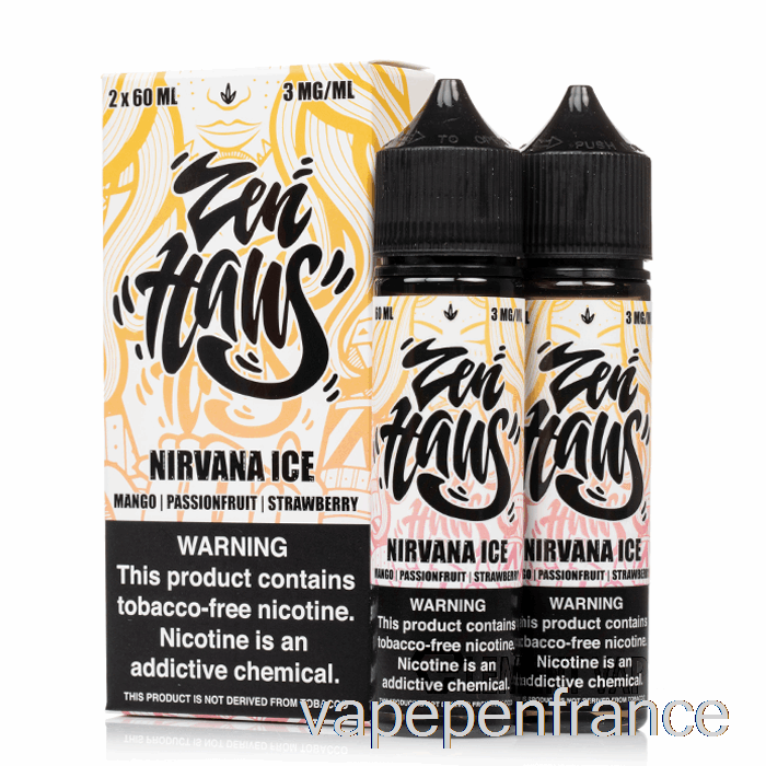 Glace Nirvana - Zen Haus - Stylo Vape 120 Ml 6 Mg
